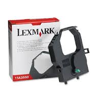 Lexmark 011A3550 Black Fabric Ribbon Cartridge, 8 million characters