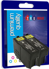 Compatible High Capacity Twin Black Epson T1001 Printer Cartridges - Replaces Epson T1001XL, 2 x 32ml