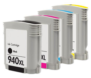 Premium Ink Cartridges for HP 940XL CMYK Pack