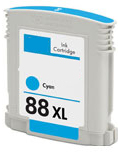 Replacement Premium 88XL High Capacity Cyan Ink Cartridge for C9391A