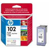 HP 102 Vivera Grey Photo Ink Cartridge - C9360A