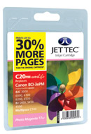 Jet Tec BCI-3e 30% Extra Photo Magenta Ink Cartridge