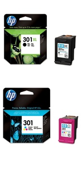 Related to HP DESKJET 510: HP-301XL-301-Pack