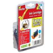 Canon i560 C-060C Inkrite Premium BCI-6 Cyan Ink Cartridge