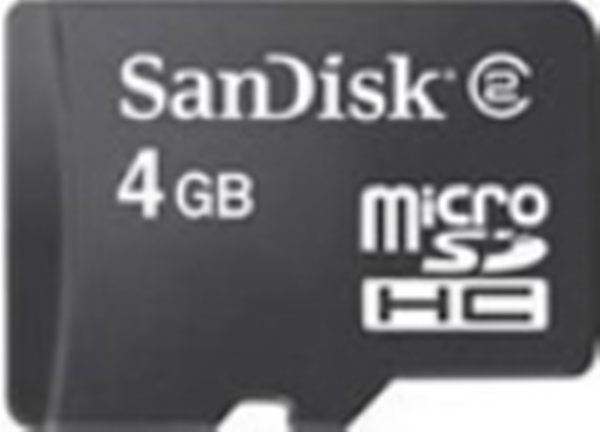SDSDQM-004G-B35: SanDisk Micro SD Memory Card - 4GB (Card Only)